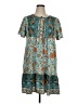 Shein Paisley Teal Casual Dress Size XL - photo 1