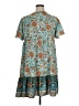 Shein Paisley Teal Casual Dress Size XL - photo 2