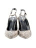 Express Animal Print Gold Heels Size 9 - photo 2