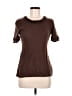 Burberry Brown Short Sleeve Top Size L - photo 1