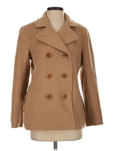 L.L.Bean Wool Coat - front