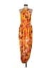 Assorted Brands Tie-dye Orange Cocktail Dress Size L - photo 1