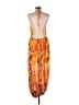 Assorted Brands Tie-dye Orange Cocktail Dress Size L - photo 2