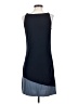 Unbranded Color Block Blue Casual Dress Size S - photo 2