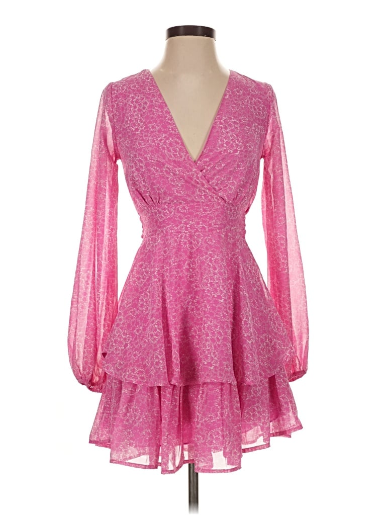 Pre-owned Japna Cocktail Dress In Pink