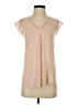 Little Yellow Button 100% Modal Pink Short Sleeve Top Size XXS - photo 1
