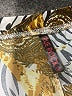 True Rock 100% Polyester Animal Print Gold Casual Pants Size 3X - photo 4