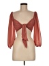 Blush Orange 3/4 Sleeve Blouse Size M - photo 1