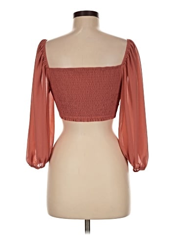 Blush 3/4 Sleeve Blouse (view 2)