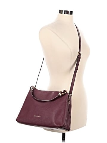 MICHAEL Michael Kors Leather Satchel (view 2)