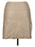 Max Studio 100% Polyurethane Solid Tan Faux Leather Skirt Size XL - photo 2