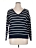 Old Navy Stripes Blue Pullover Sweater Size XL - photo 1