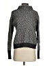 Splendid Chevron-herringbone Black Turtleneck Sweater Size S - photo 1