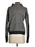 Splendid Chevron-herringbone Black Turtleneck Sweater Size S - photo 2