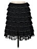 Max Studio Stripes Black Casual Skirt Size S - photo 1