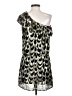 Glam 100% Silk Silver Cocktail Dress Size S - photo 2