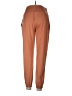 SOFIA Solid Brown Casual Pants Size L - photo 2