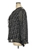 Tamara H. 100% Polyester Black Long Sleeve Blouse Size 2X - photo 5