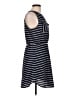 Monteau Stripes Blue Casual Dress Size L - photo 4
