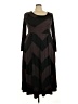 Lularoe Chevron-herringbone Brown Casual Dress Size 22 - 24 - photo 1