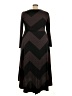 Lularoe Chevron-herringbone Brown Casual Dress Size 22 - 24 - photo 2