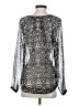 Red Haute Silver Long Sleeve Blouse Size S - photo 2