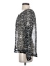 Red Haute Silver Long Sleeve Blouse Size S - photo 5