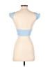 Shein Blue Sleeveless Top Size 2 - photo 2