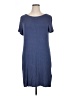 Amazon Essentials Solid Blue Casual Dress Size XL - photo 1