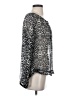 Red Haute Silver Long Sleeve Blouse Size S - photo 4