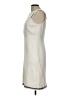 J.Crew 100% Polyester Tweed Silver Cocktail Dress Size 10 - photo 5