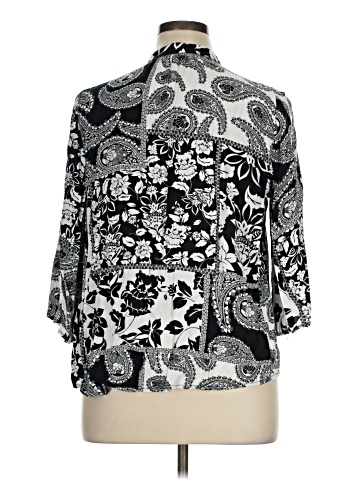 Unique Spectrum 3/4 Sleeve Blouse (view 2)