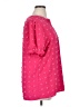 Merokeety Pink Short Sleeve Blouse Size XL - photo 4
