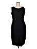 Talbots Solid Black Cocktail Dress Size 14 - photo 1