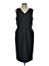 Emily... 100% Polyester Gray Casual Dress Size 12 - photo 1