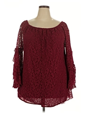 Forgotten Grace 3/4 Sleeve Blouse (view 1)