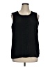 Coldwater Creek Black Sleeveless Blouse Size 1X - photo 1