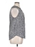 Talbots 100% Viscose Tweed Gray Sleeveless Button-Down Shirt Size 1X - photo 4