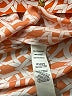 Chico's 100% Polyester Animal Print Orange Long Sleeve Blouse Size Med (1) - photo 8