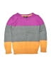 Gap Kids Outlet Color Block Purple Pullover Sweater Size XS (kids) - photo 1