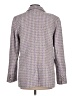 Ann Taylor LOFT Houndstooth Purple Blazer Size 10 - photo 2