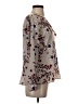 Banana Republic 100% Polyester Ivory Long Sleeve Blouse Size S - photo 4