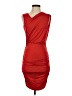 Bordeaux Solid Orange Red Cocktail Dress Size XS - photo 1