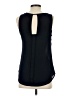 Banana Republic 100% Polyester Blue Black Sleeveless Blouse Size XS - photo 2