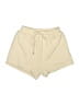Shein Solid Ivory Athletic Shorts Size 6 - photo 1