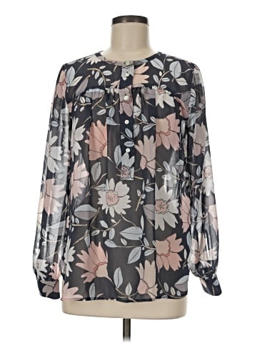 Ann Taylor LOFT Long Sleeve Blouse (view 1)
