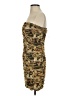 Topshop Camo Brown Cocktail Dress Size S - photo 5