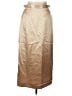 ASHRO 100% Polyester Metallic Tan Formal Skirt Size 10 - photo 1