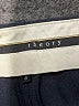 Theory Black Blue Wool Pants Size 8 - photo 6