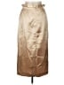 ASHRO 100% Polyester Metallic Tan Formal Skirt Size 10 - photo 2